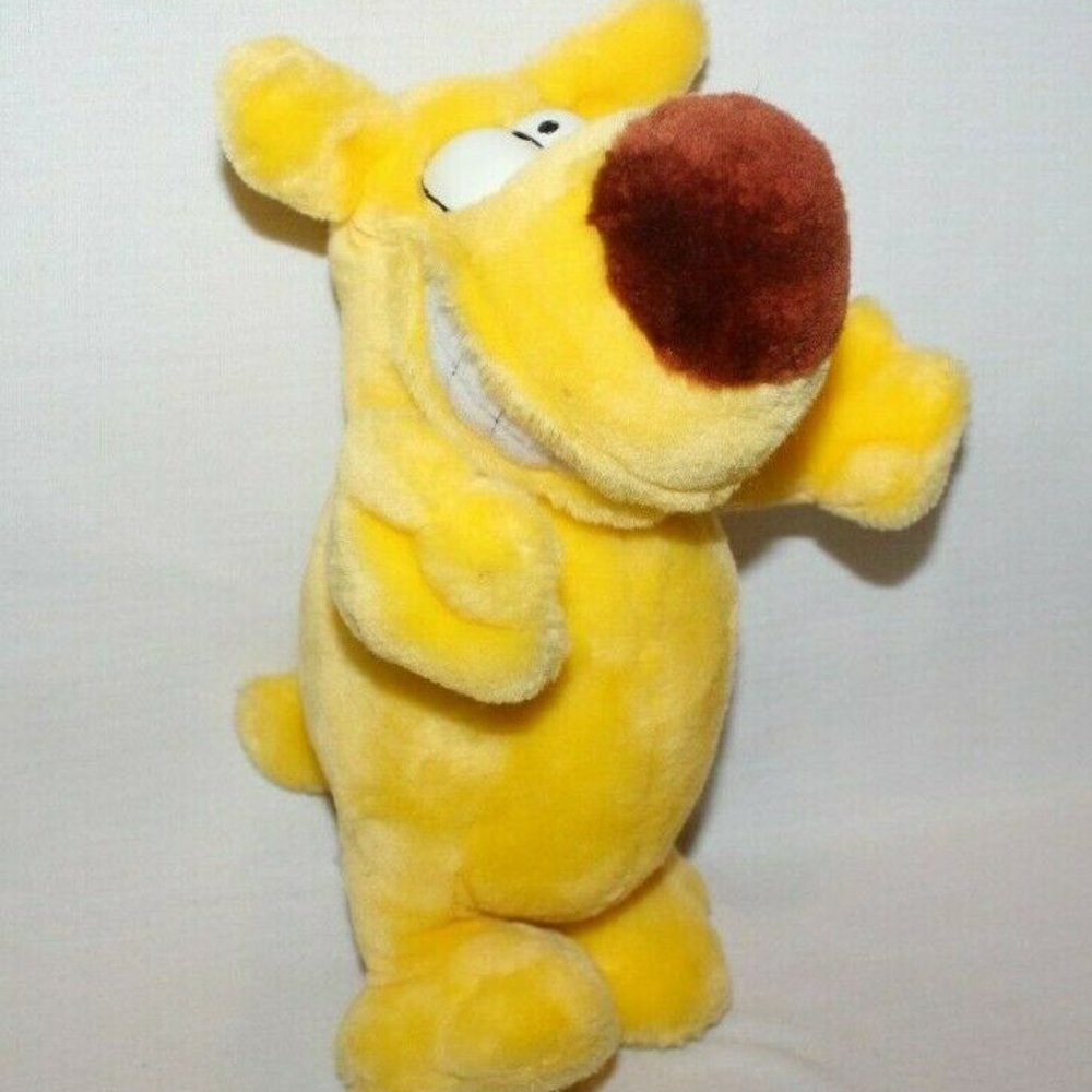 Vintage 1989 Mother Goose Grimm Grimmy Plush 10"